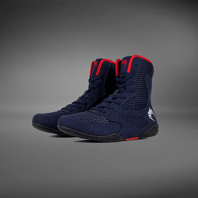 Боксерки для бокса VENUM Contender Navy Blue Red