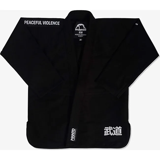 Кимоно MANTO SOCIETY BJJ GI Black