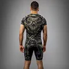 Рашгард VENUM Invader Short Sleeve Black Sand