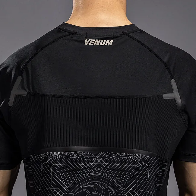 Футболка чоловіча VENUM G-Fit Air Mens Dry-Tech Deep Black Desert Sand