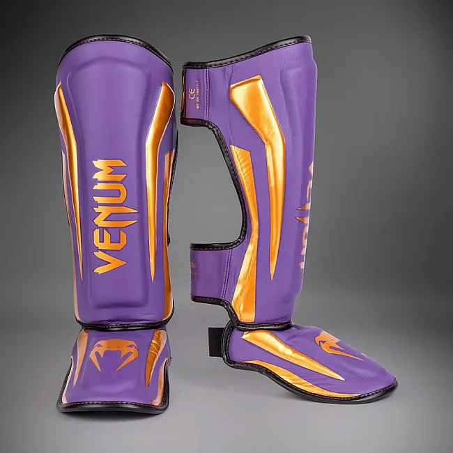 Захисні щитки для ніг VENUM Elite Dark Purple