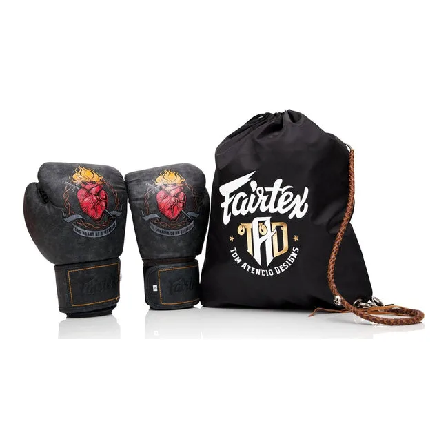 Перчатки для бокса FAIRTEX x Tom Atencio BGV Premium Limited Edition Heart of Warrior Nylon