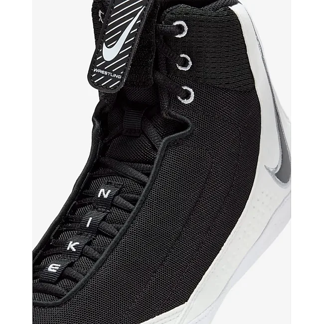 Борцовки NIKE Inflict 4 Black White Wolf Grey