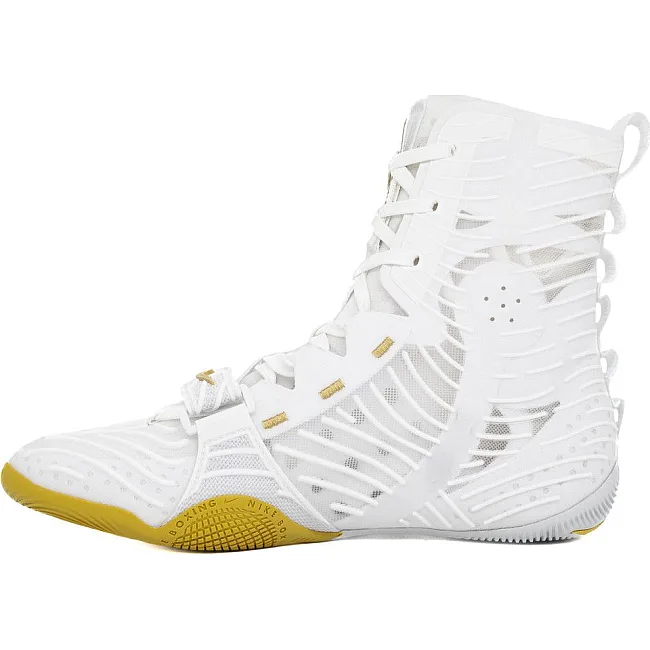 Боксерки для боксу NIKE Hyperko 3 White Metallic Gold