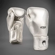 Перчатки для бокса VENUM Nexus Silver Black