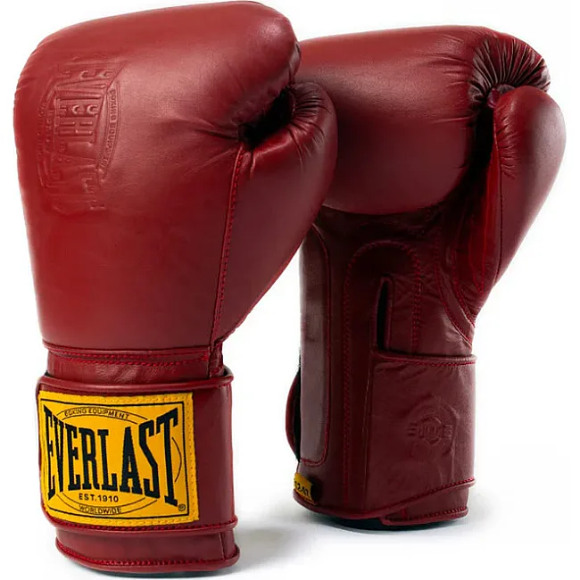 Перчатки для бокса EVERLAST 1910 Pro Hook and Loop Red