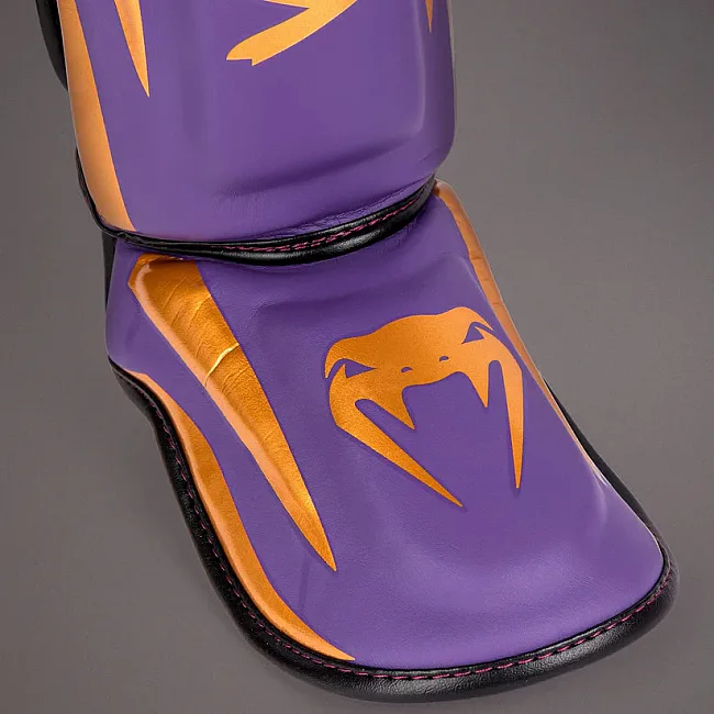 Захисні щитки для ніг VENUM Elite Dark Purple