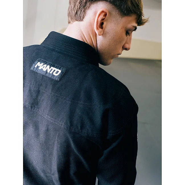 Кимоно MANTO BASE 3.0 BJJ GI Black White