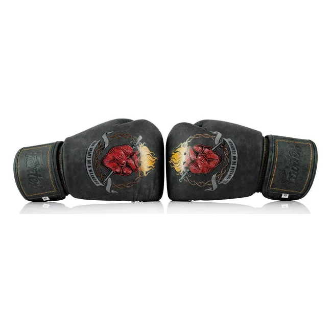 Перчатки для бокса FAIRTEX x Tom Atencio BGV Premium Limited Edition Heart of Warrior Nylon