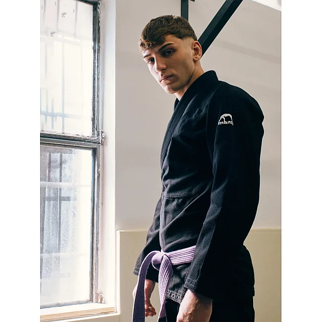 Кимоно MANTO BASE 3.0 BJJ GI Black White