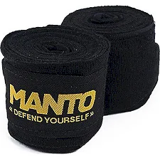 Бинты для бокса MANTO Defend V2 Black