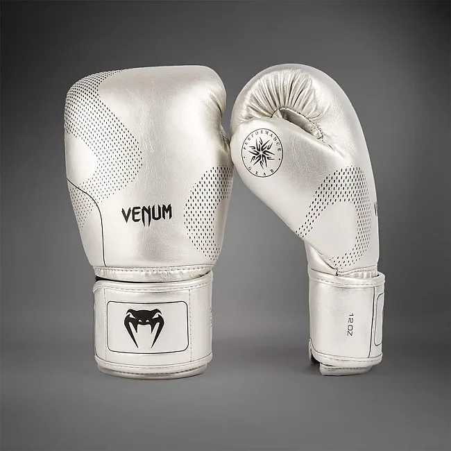 Перчатки для бокса VENUM Nexus Silver Black