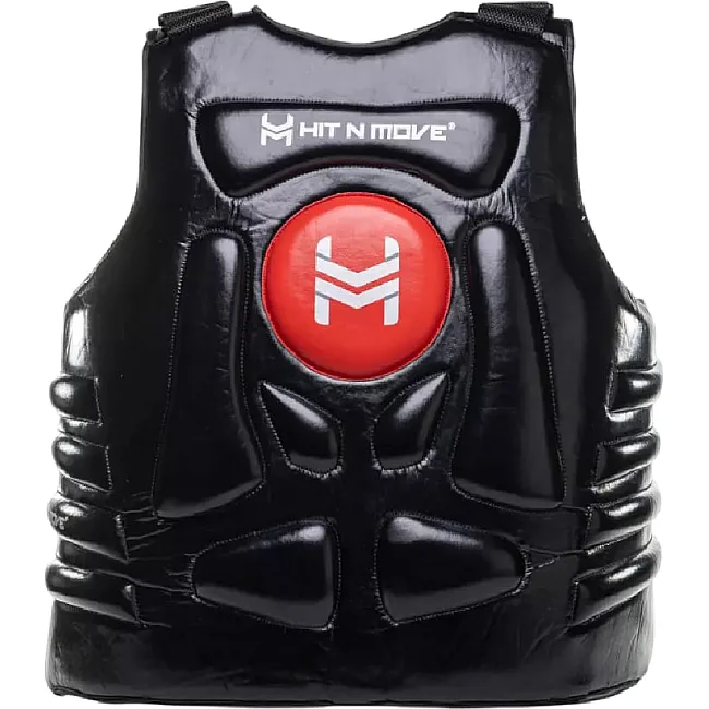 Защитный жилет Hit N Move Boxing s Black Red
