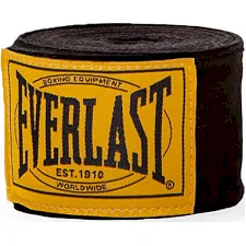Бинты EVERLAST 1910 180 см Black Yellow
