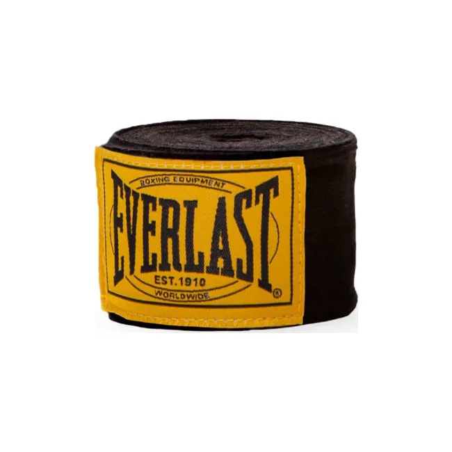 Бинты EVERLAST 1910 180 см Black Yellow