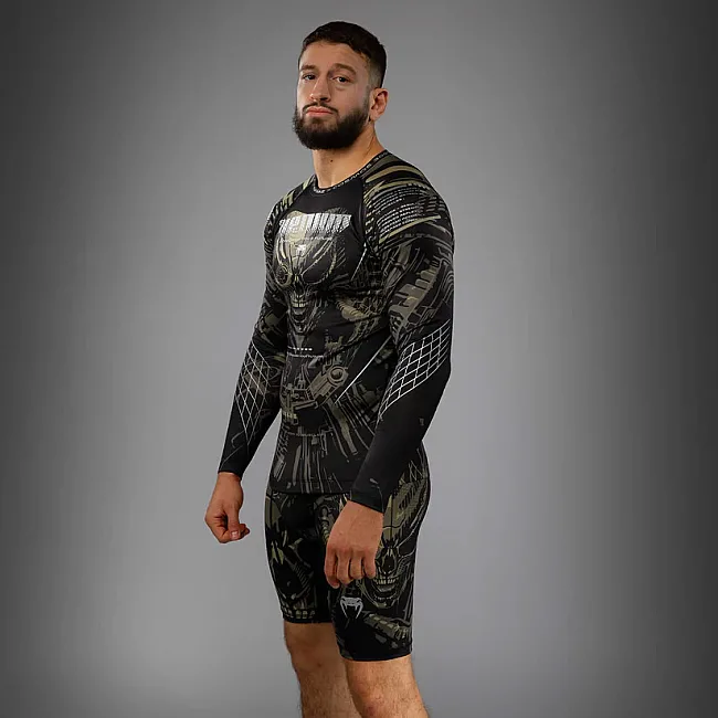 Рашгард VENUM Invader Black Sand