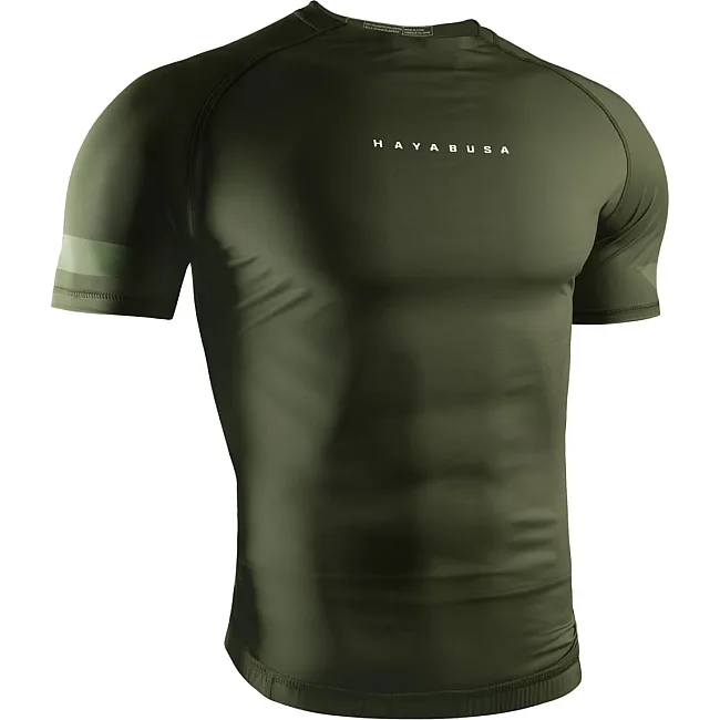 Рашгард HAYABUSA Core Short Sleeve Green