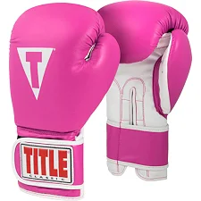 Перчатки для бокса TITLE Classic Pro Style Pink