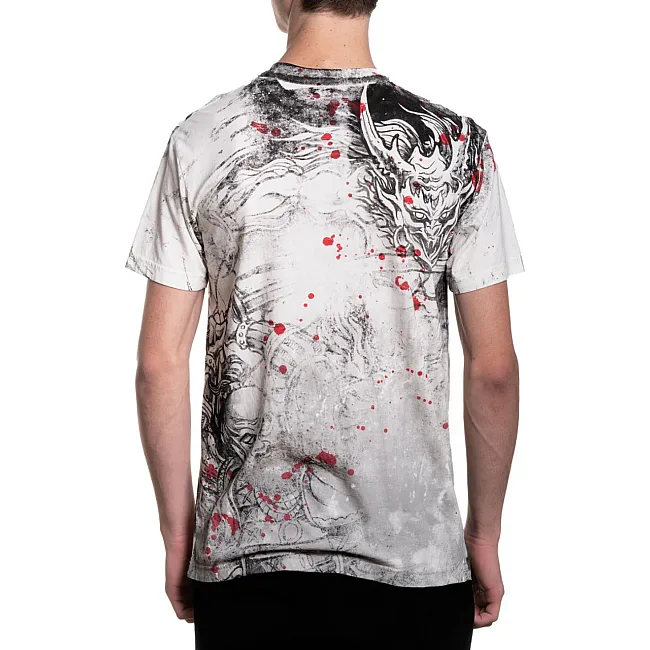 Футболка мужская AFFLICTION Akita Blood Tee