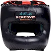 Боксерский шлем PERESVIT Momentum 2.0 Leather Armor Plating Deep Blue