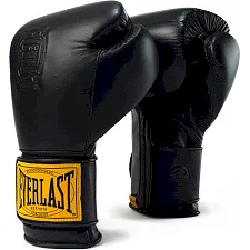 Рукавички для боксу EVERLAST 1910 Pro Hook and Loop Black