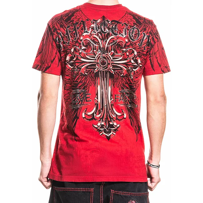 Футболка чоловіча AFFLICTION Frozen Sacrifice Tee