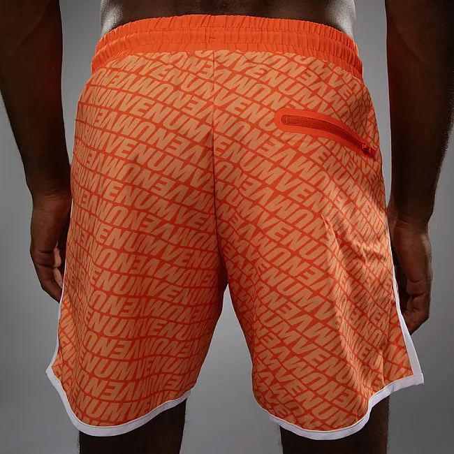 Шорты спортивные VENUM Echo Orange Sunset