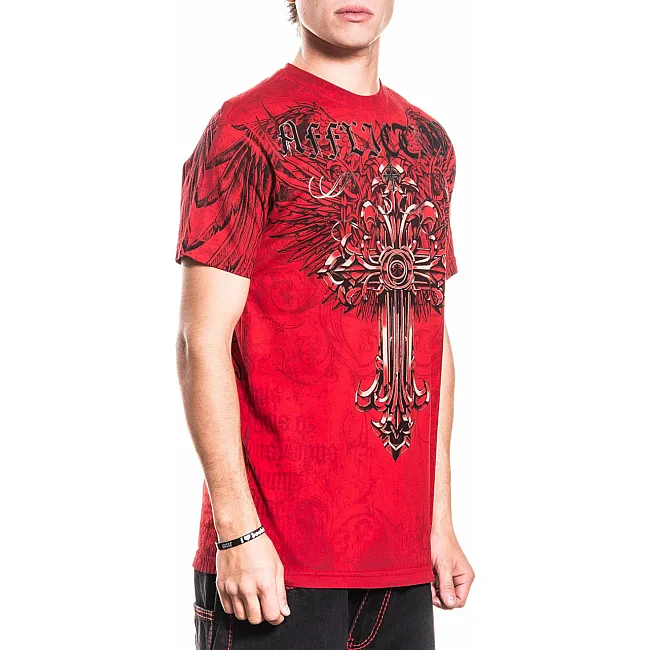 Футболка чоловіча AFFLICTION Frozen Sacrifice Tee
