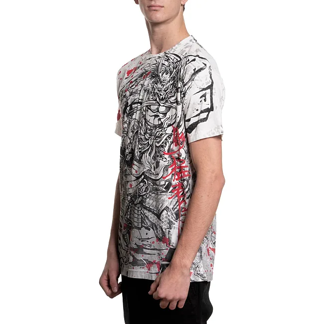 Футболка мужская AFFLICTION Akita Blood Tee