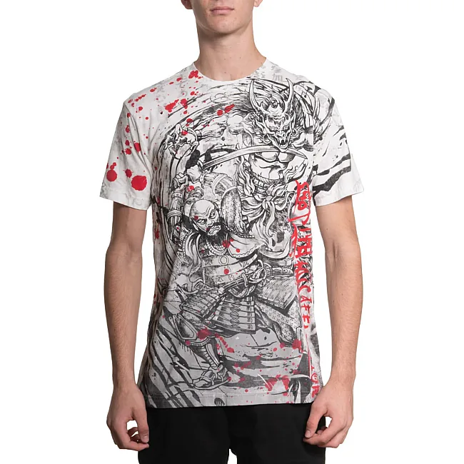 Футболка мужская AFFLICTION Akita Blood Tee