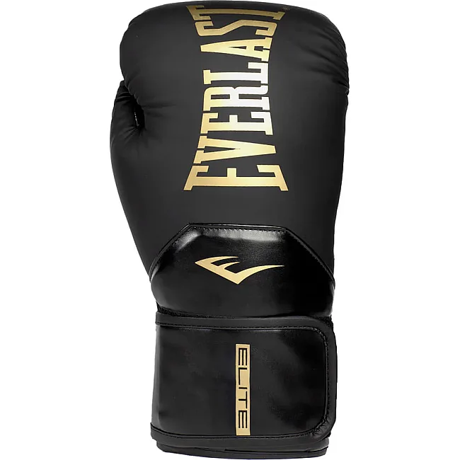 Перчатки для бокса EVERLAST Elite 2 Boxing Glove Black Gold