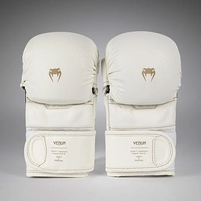 Рукавички ММА VENUM Impact Evo Scales MMA Ivory