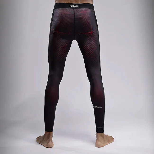Легінси VENUM G-Fit Air Mens Deep Black Fire Red