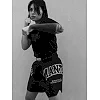 Боксерские шорты MANTO VARSITY Black