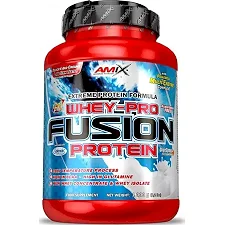 Сывороточный протеин Amix WheyPro Fusion 1000g Клубника