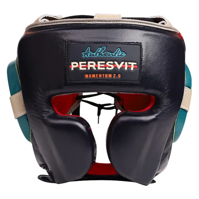 Боксерський шолом PERESVIT Momentum 2.0 Leather Mexican Deep Blue