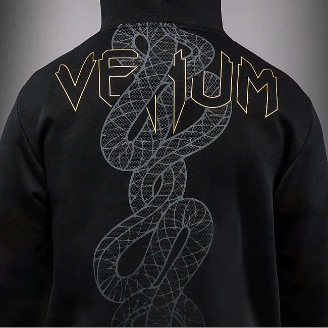 Худі VENUM Serpenti Black Silver Gold
