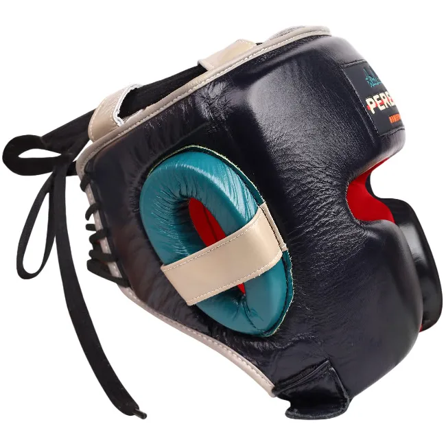 Боксерський шолом PERESVIT Momentum 2.0 Leather Mexican Deep Blue