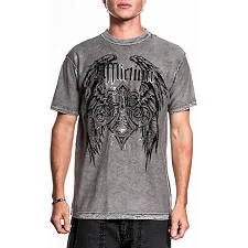 Двухсторонняя футболка AFFLICTION Born Of Entropy Reversible Tee