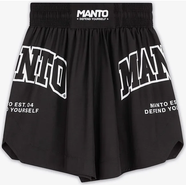 Боксерские шорты MANTO VARSITY Black