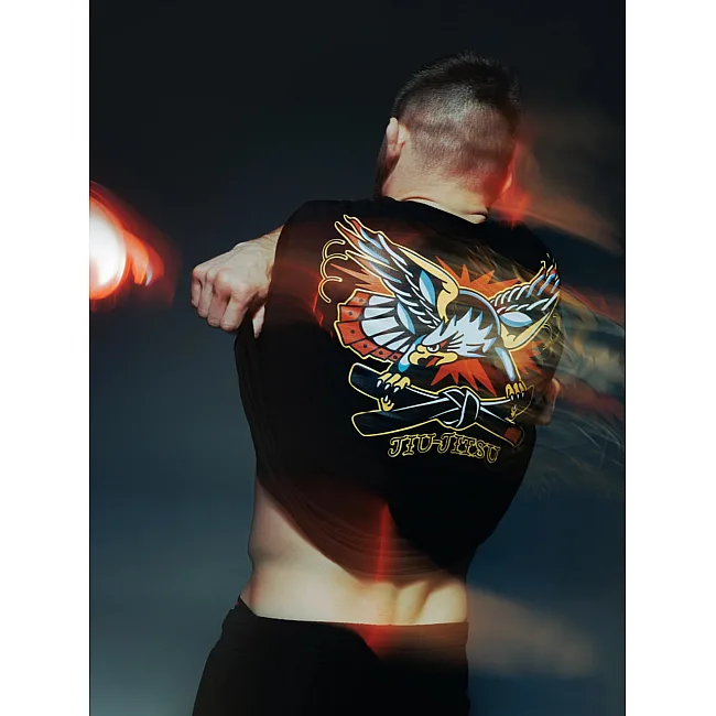 Футболка мужская MANTO x Panku EAGLE black