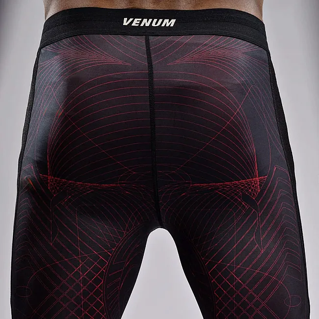 Легінси VENUM G-Fit Air Mens Deep Black Fire Red