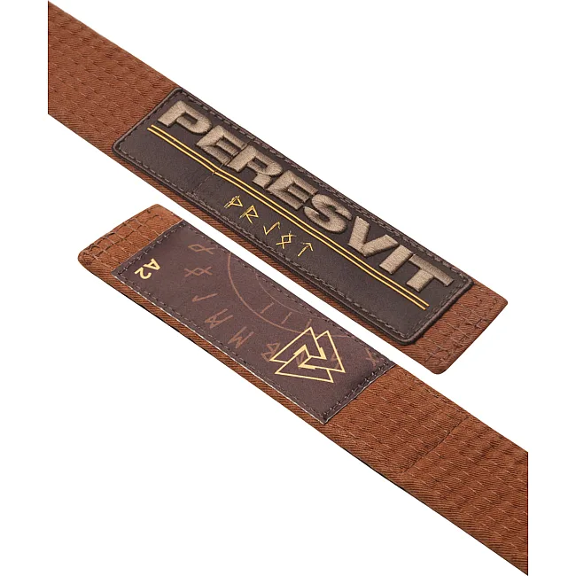 Пояс для кимоно PERESVIT Focus Premium BJJ Belt Brown