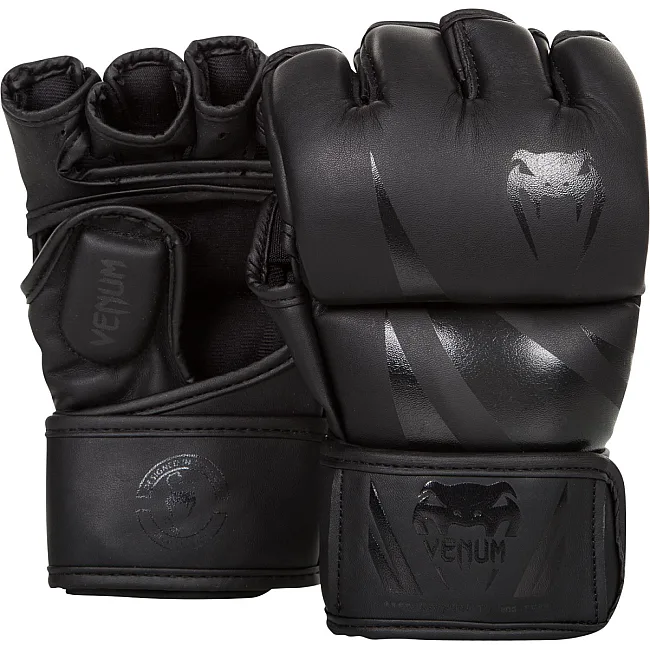 Перчатки для MMA VENUM Challenger Black Black