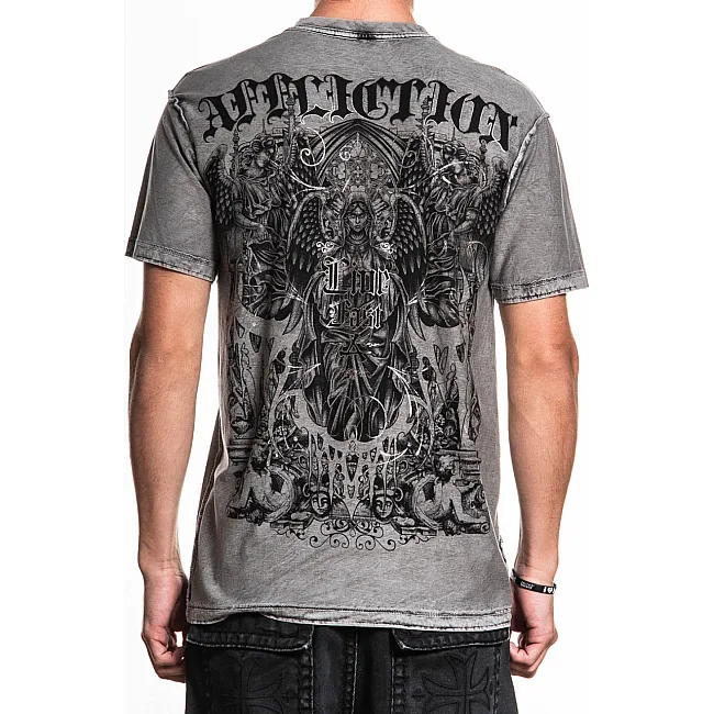 Двухсторонняя футболка AFFLICTION Born Of Entropy Reversible Tee