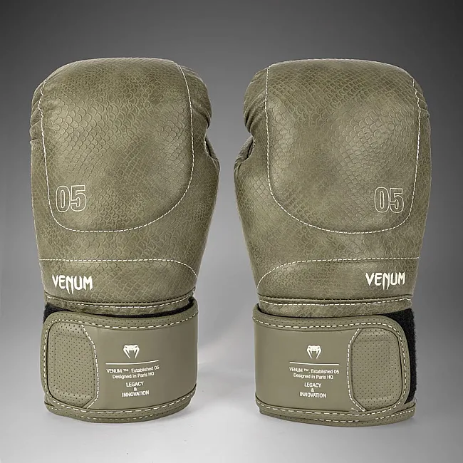 Перчатки для бокса VENUM Impact Evo Scales Army Green
