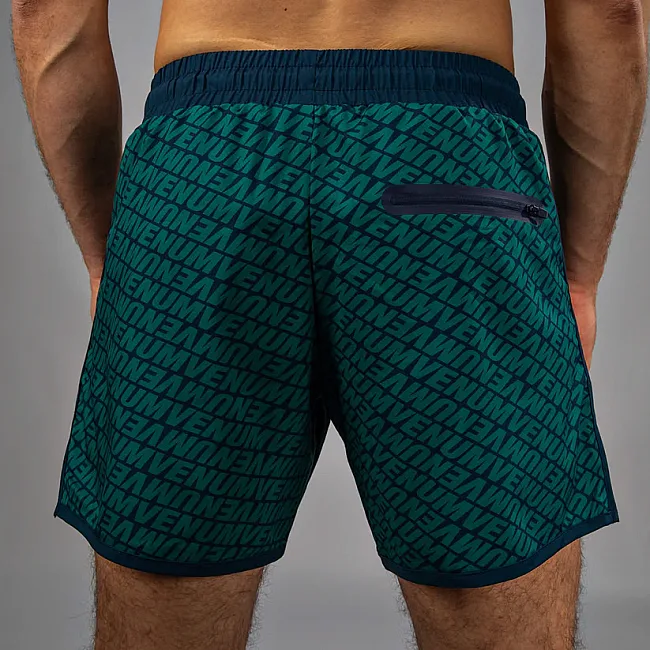 Спортивні шорти VENUM Echo Dark Blue Emerald Green