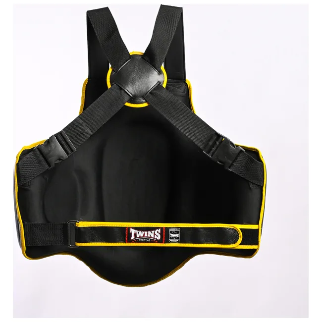 Боксерский жилет TWINS BOPL5 Black Yellow