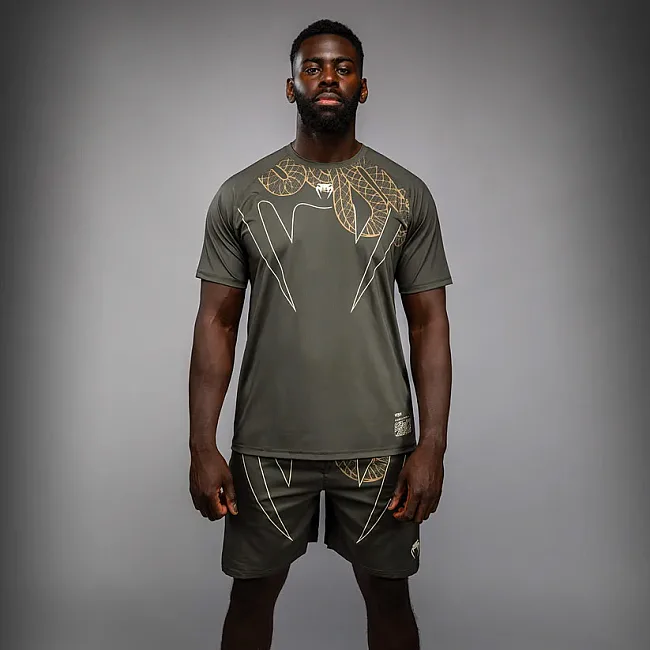 Футболка мужская VENUM Serpenti Dry Tech Khaki Bronze Ivory