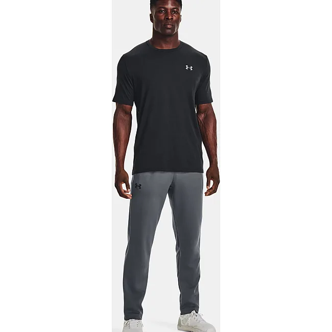 Футболка чоловіча UNDER ARMOUR Charged Cotton Left Chest Lockup Black